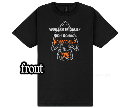 WMHS Homecoming 2026 | Front + Right Sleeve
